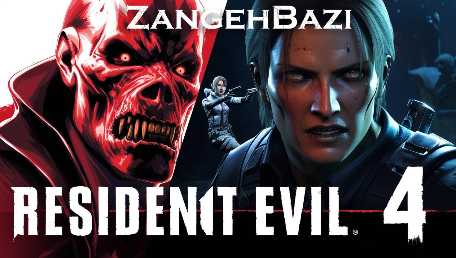 یک عکس از بازی resident evil4 برای بنر فروش zangehbazi